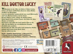 Pegasus Spiele 51797G Kill Doctor Lucky, white