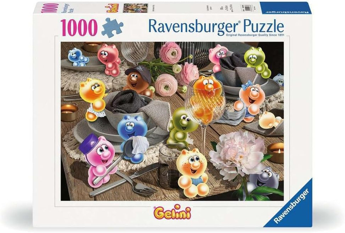 Ravensburger Puzzle 12000788 - Gelini pune masa - Puzzle de 1000 de piese pentru adulți și copii de la 14 ani, Puzzle Naty Shop Titlu implicit