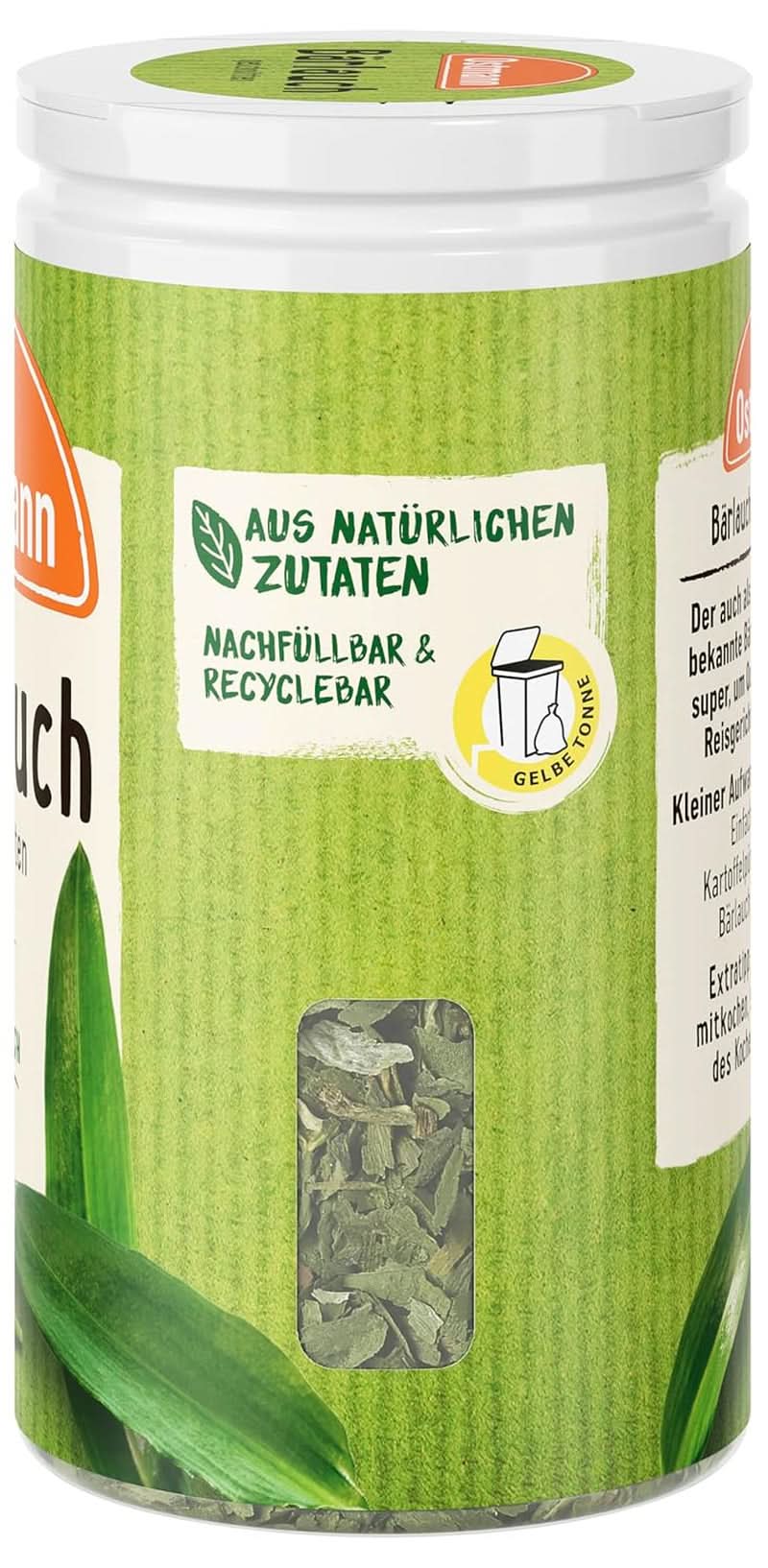 Ostmann - Chopped wild garlic, 15 grams Condimente Naty Shop