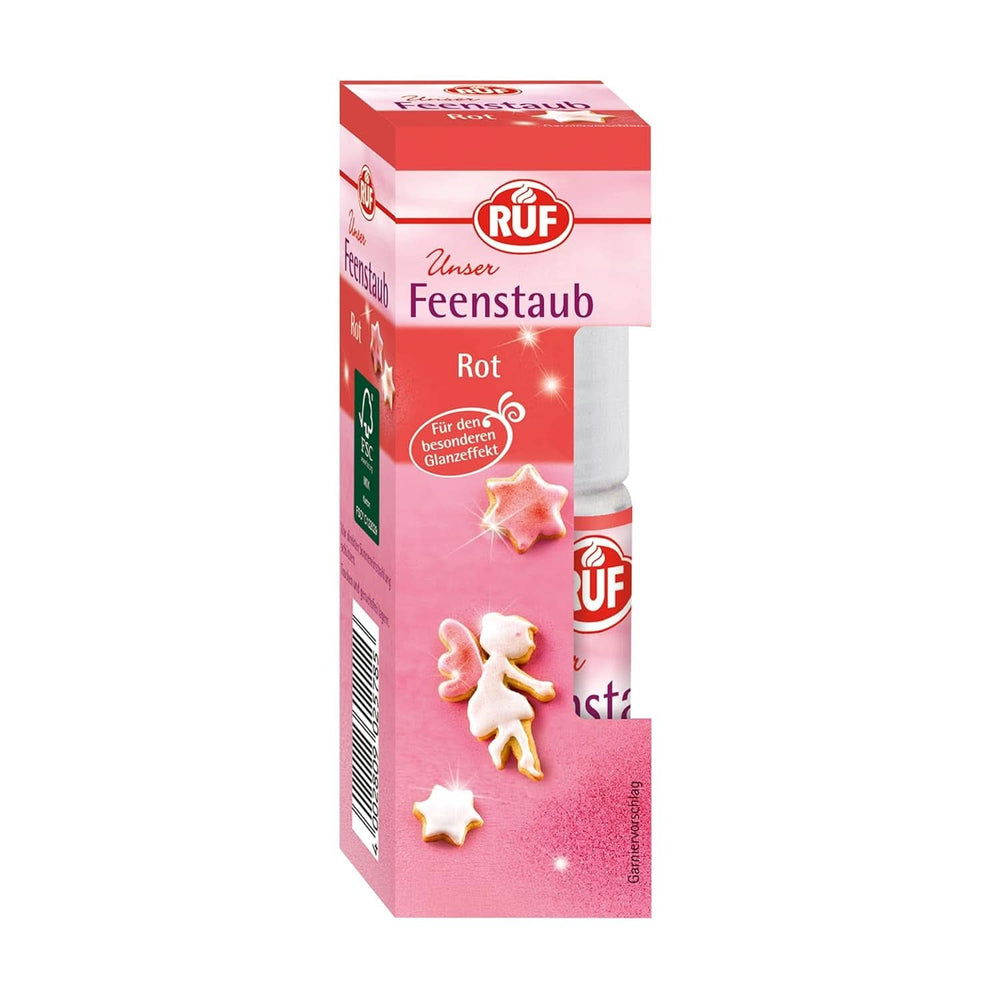 RUF Fairy Dust Edible Glitter Dust in a Pump Spray Bottle 10 Grams Sprinkles Naty Shop Pink 10 Grams