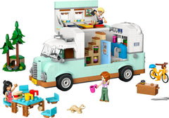 LEGO Friends Caravan, Role-Playing Building Set with a Toy Caravan, Gift for Girls Age 7+, Creative Playset with 3 Minifigures and Ferret Animal Figure 42663 Building Sets Besuche den LEGO-Store