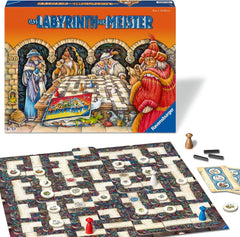 Ravensburger 22474 Maze Masters - The master version of the crazy maze for 2-4 players ages 9 and up