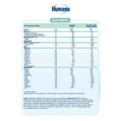 Humana SL Expert, from birth, special formula for cow's milk intolerance caused by lactose intolerance, galactosemia or cow's milk protein allergy, for infants and young children, 600g