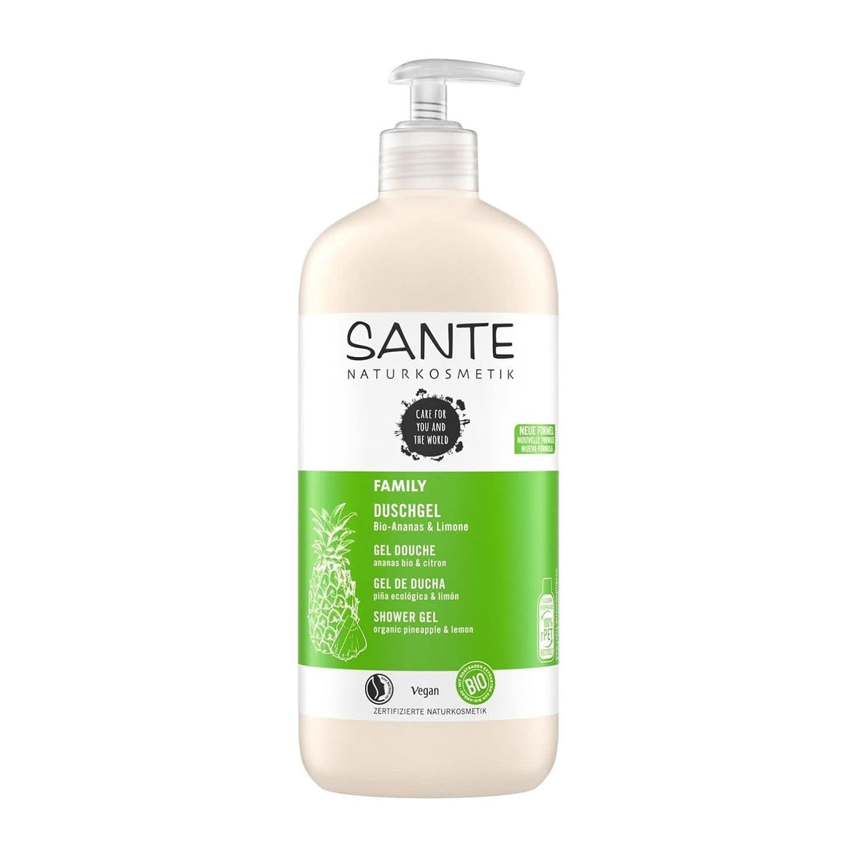 SANTE Natural Cosmetics Refreshing shower gel with citrus fragrance, 950 ml Shower and bath Naty Shop 950 ml Fruity, fresh