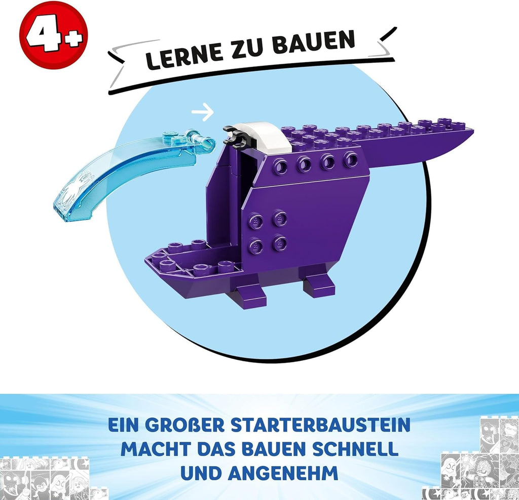 LEGO Marvel Sediul central al echipei lui Spidey, Spider-Man jucărie cu vehicul și Mech, cadou pentru băieți și fete de la 4 ani, care sunt fani ai serialului TV Spidey și super prietenii săi 10794 Seturi de constructie Besuche den LEGO-Store