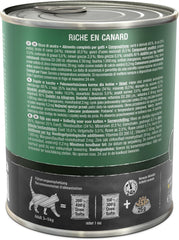 LEONARDO Hrană Umedă [6x800g Rață] | Hrană Umedă Fără Cereale pentru Pisici | Hrană Umedă Completă la Conservă