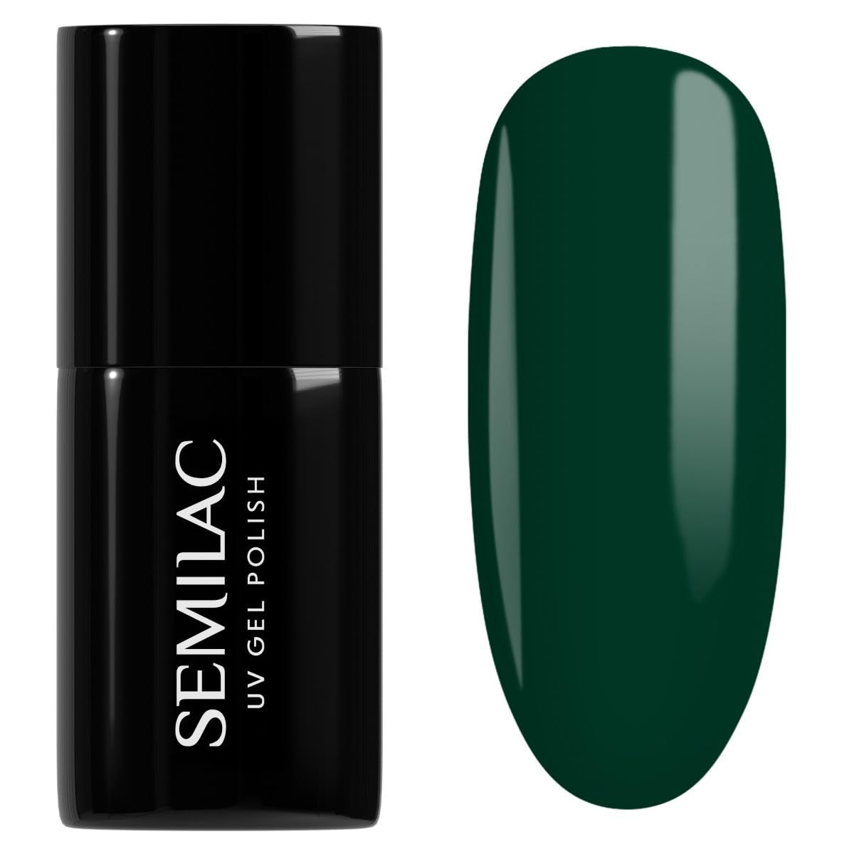 UV Nail Polish Semilac Hybrid 309 Pine Green 7ml Festive Wonder Colors Collection