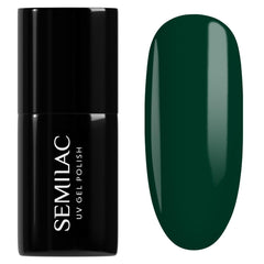 UV Nail Polish Semilac Hybrid 309 Pine Green 7ml Festive Wonder Colors Collection