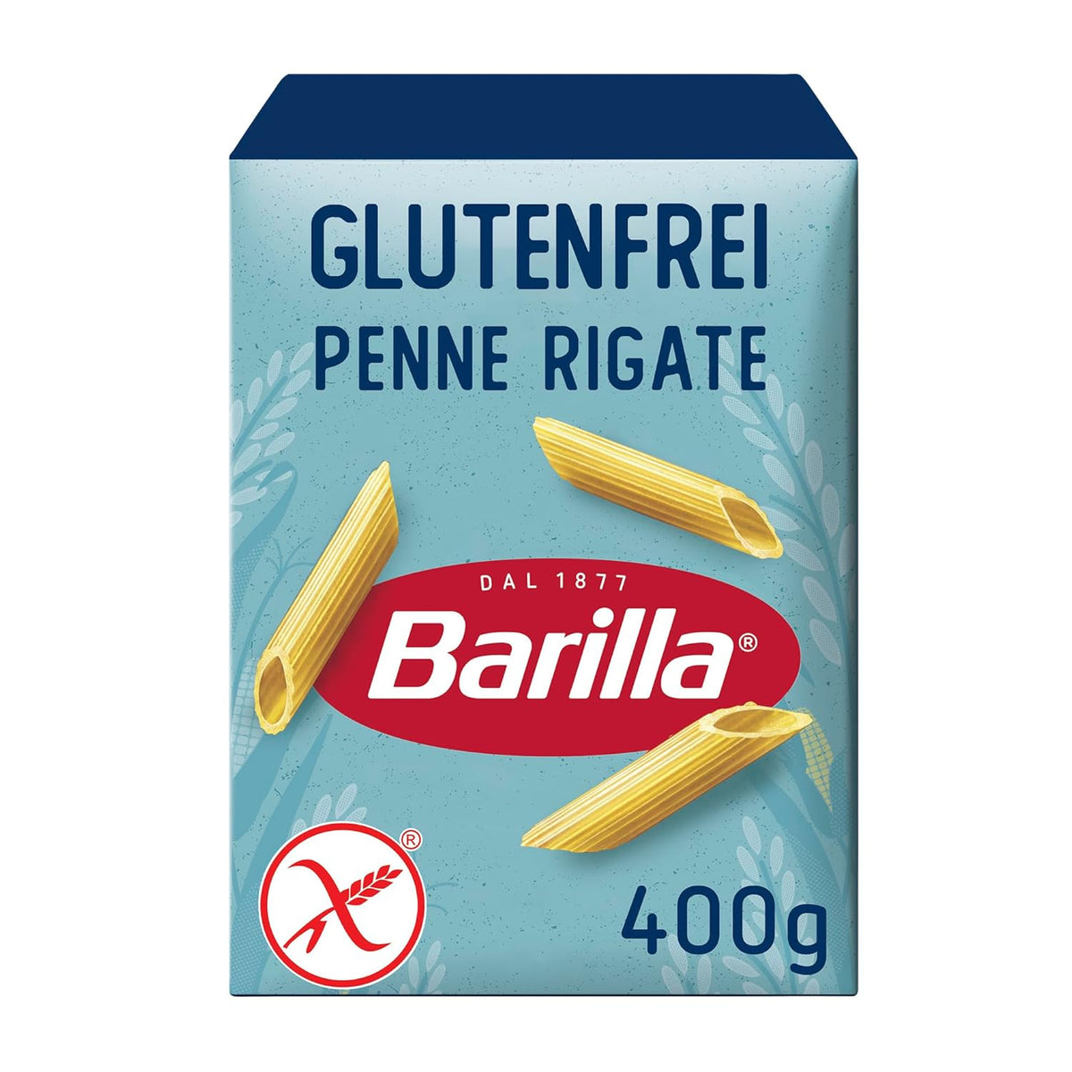 Penne Rigate Barilla gluten-free pasta, made from rice and corn – 1 package (1 x 400g)