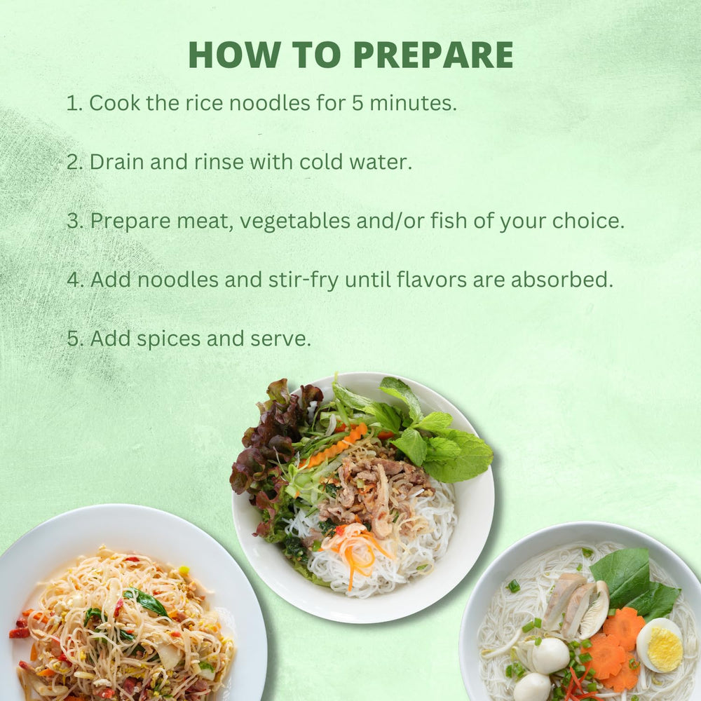 BAMBOO TREE - Fresh rice vermicelli - 1 x 400g