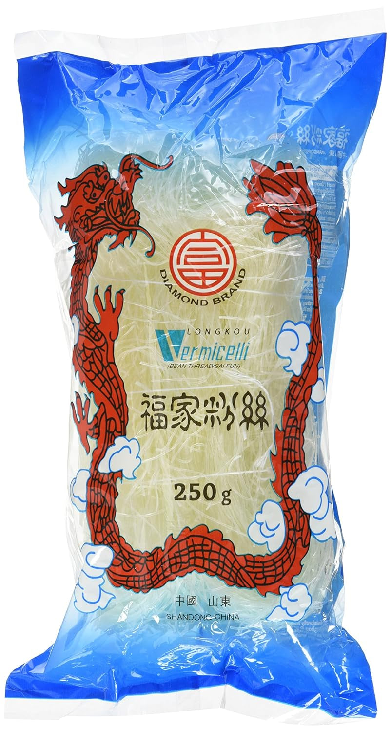 DIAMOND glass noodles, long glass noodles, naturally vegan and gluten-free - 1 x 1 kg