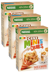 Churros Breakfast Cereal with 42% Whole Grain Content 3 Pack (1x360g)