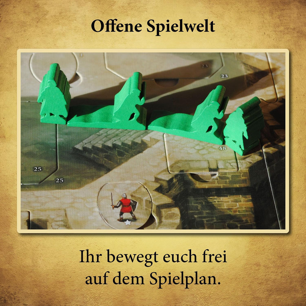 KOSMOS 680565 The Adventures of Robin Hood, Nominated for Game of the Year 2021, Cooperative Adventure Game for the Whole Family, Board Game for 2-4 Players Ages 10+