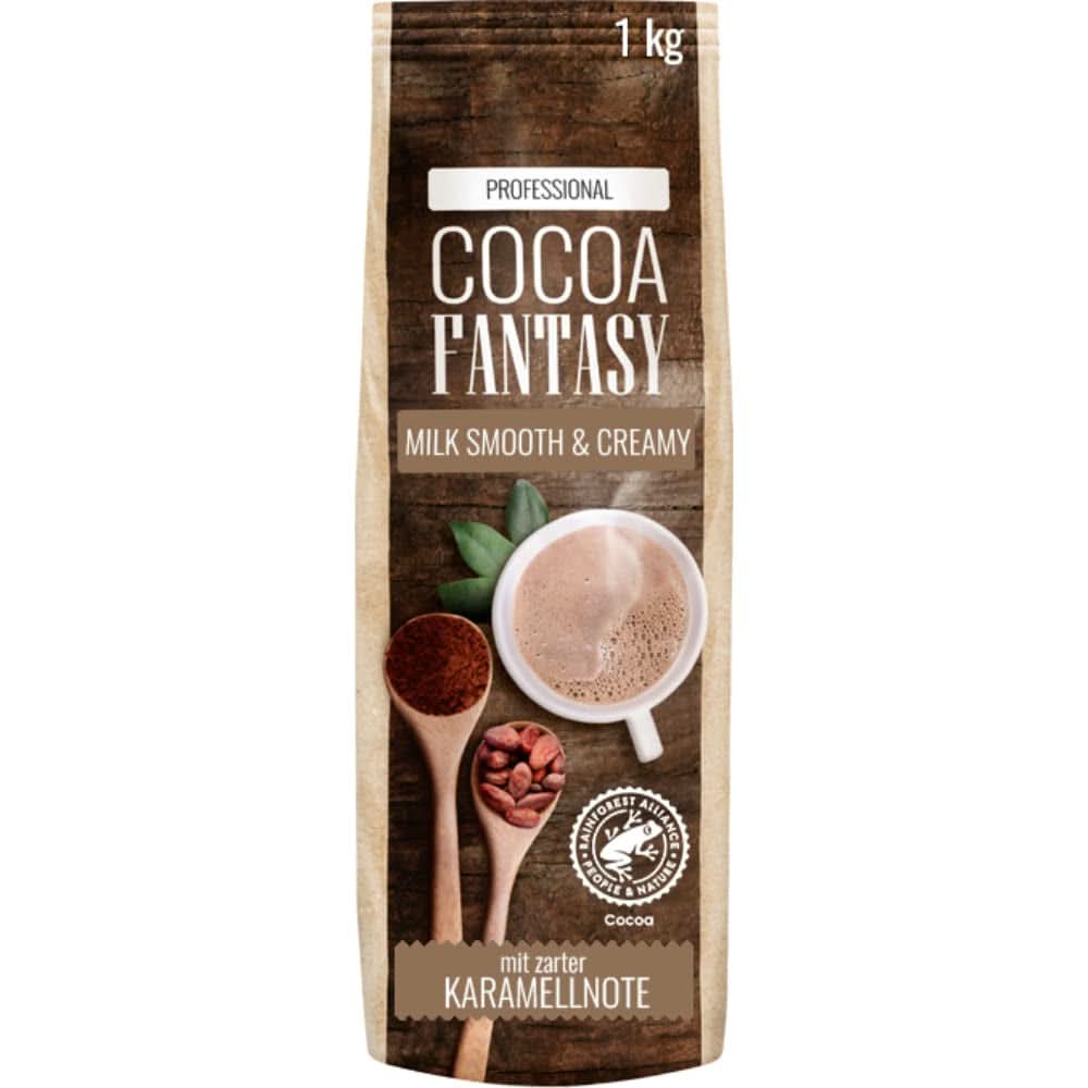 Cocoa Fantasy Hot Choc Powder, 1 kg cocoa powder for hot chocolate, 15% cocoa content Naty Shop