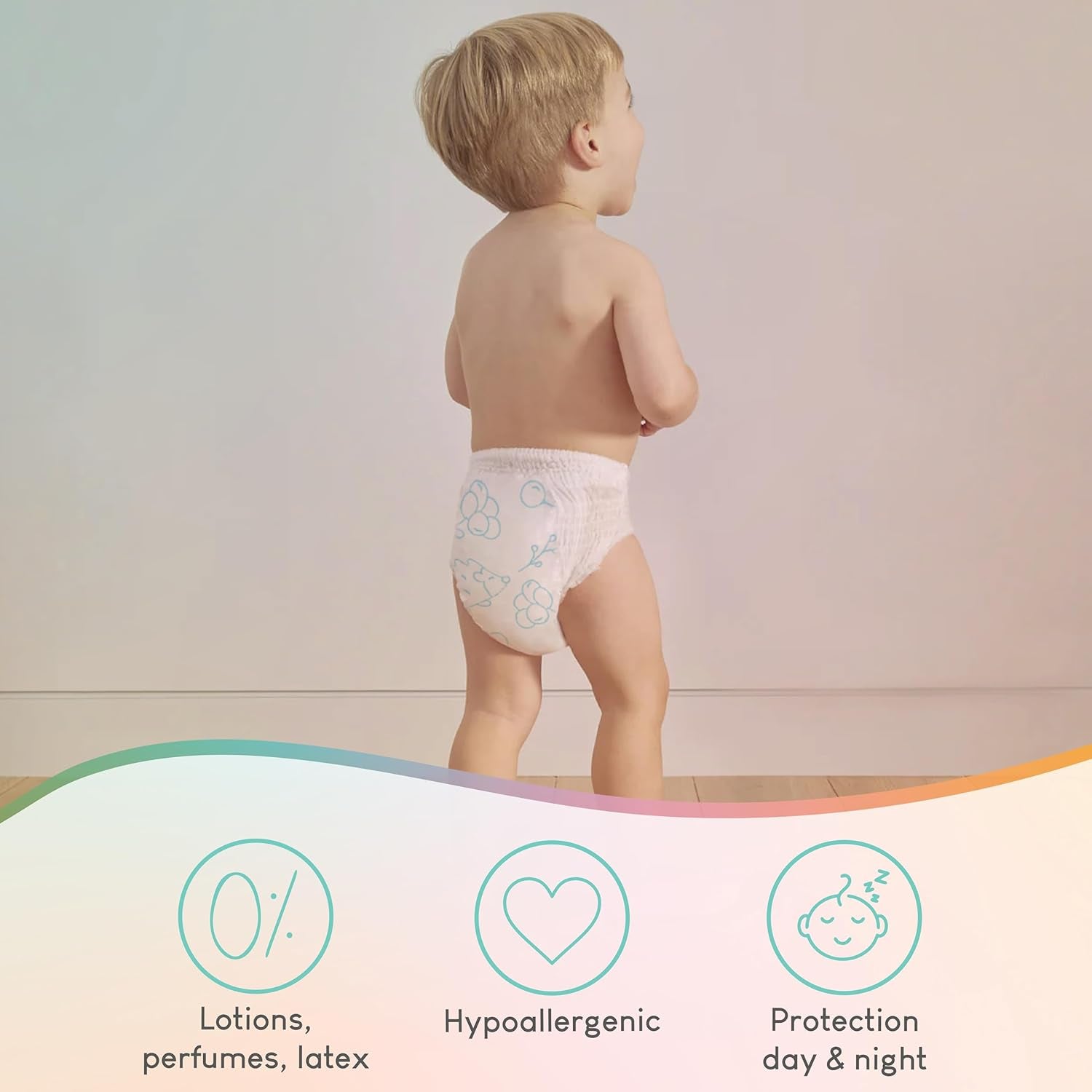 Pillo Diapers, Size 7, 84 Pieces, 4 Packs of 21 Diapers Each, Size 7 - XXL (15+ kg) - Baby Diapers