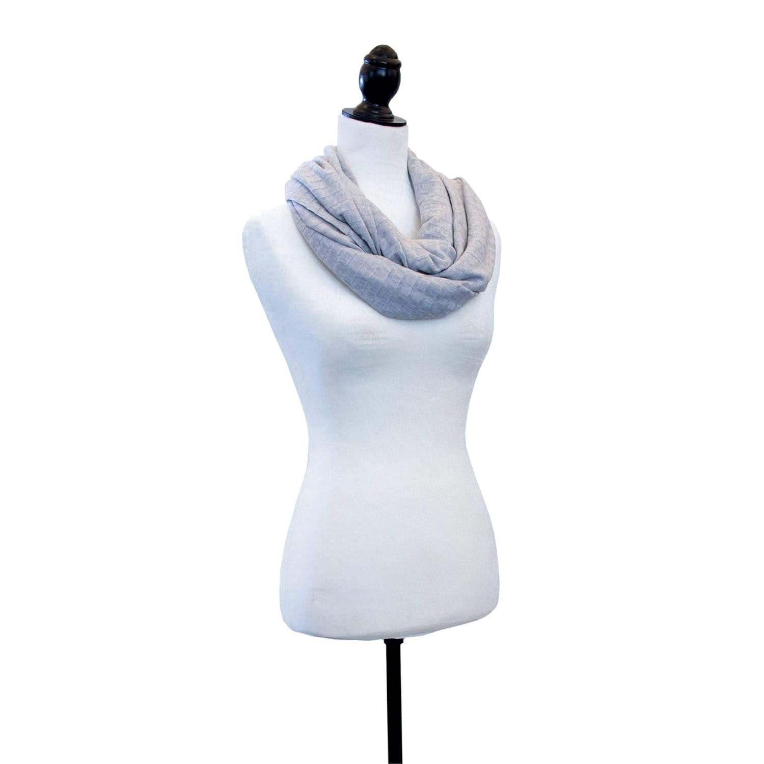 Chicco - Boppy Infinity nursing scarf 17 Cm gray Accessories Food and Breastfeeding Bebe Naty Shop