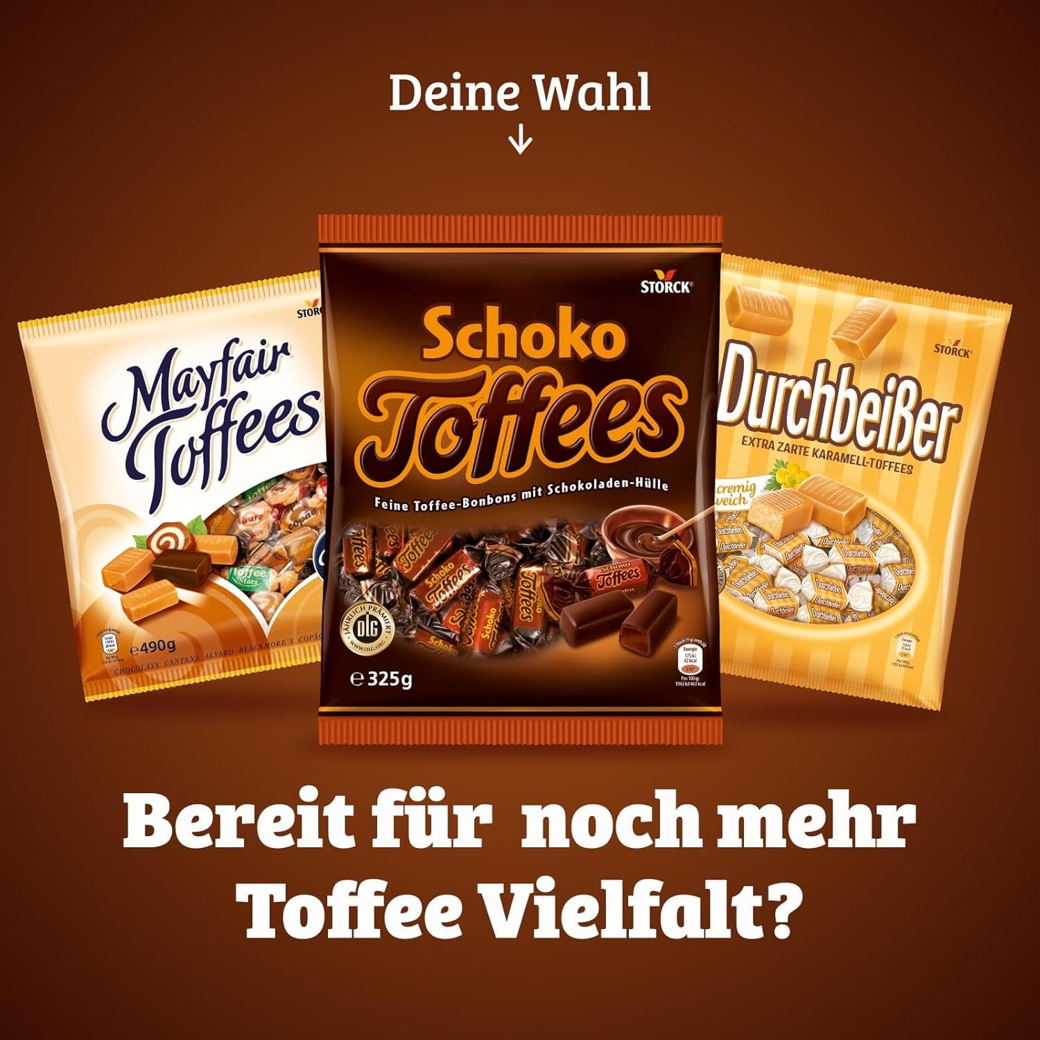 Carameli de ciocolată - 3 x 325g - Carameli de ciocolată cu glazură de ciocolată amăruie (30%)
