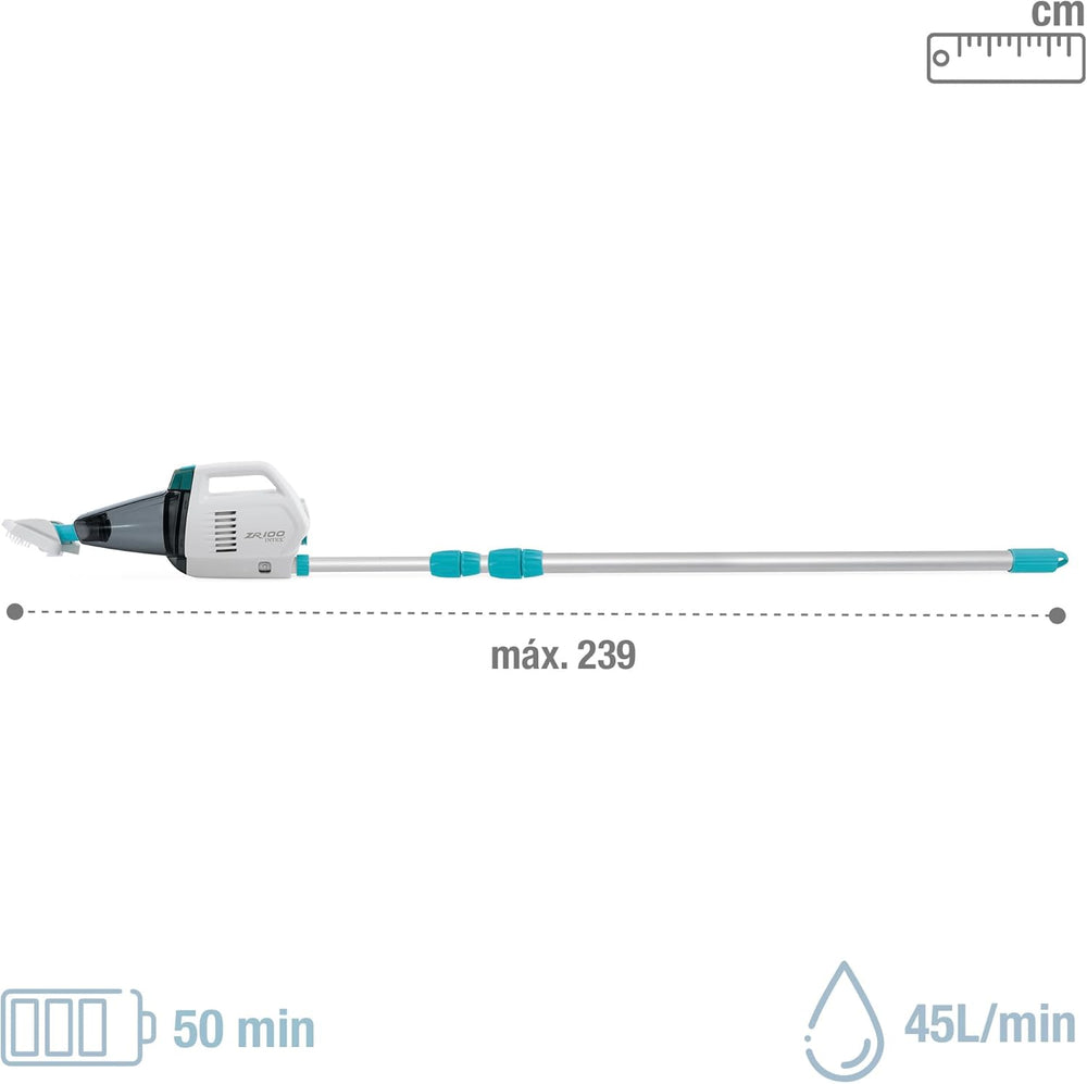 Intex ZR100 portable pool vacuum, dimensions: 37cm x 11cm x 19cm (28626)