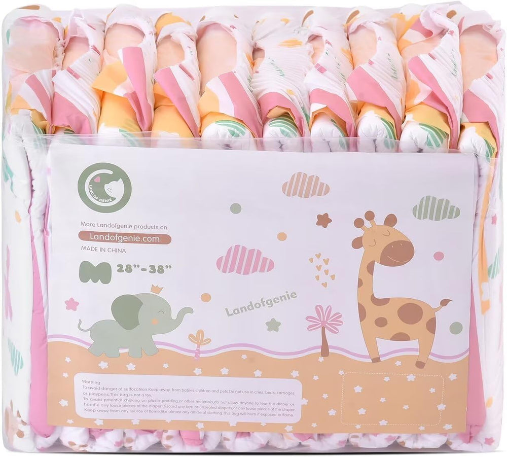 Landofgenie Adult Slip-On Diapers for Night, 10 Pieces