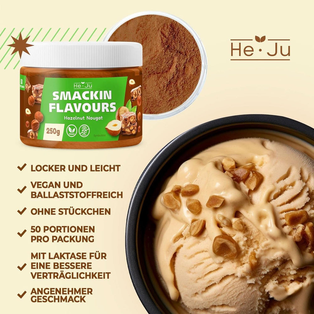 He-Ju Hazelnut gingerbread flavored powder, 250 grams Naty Shop Flavors
