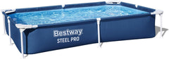 Pool 2.21m x 1.50m x 43cm / 7'3" x 59" x 17"