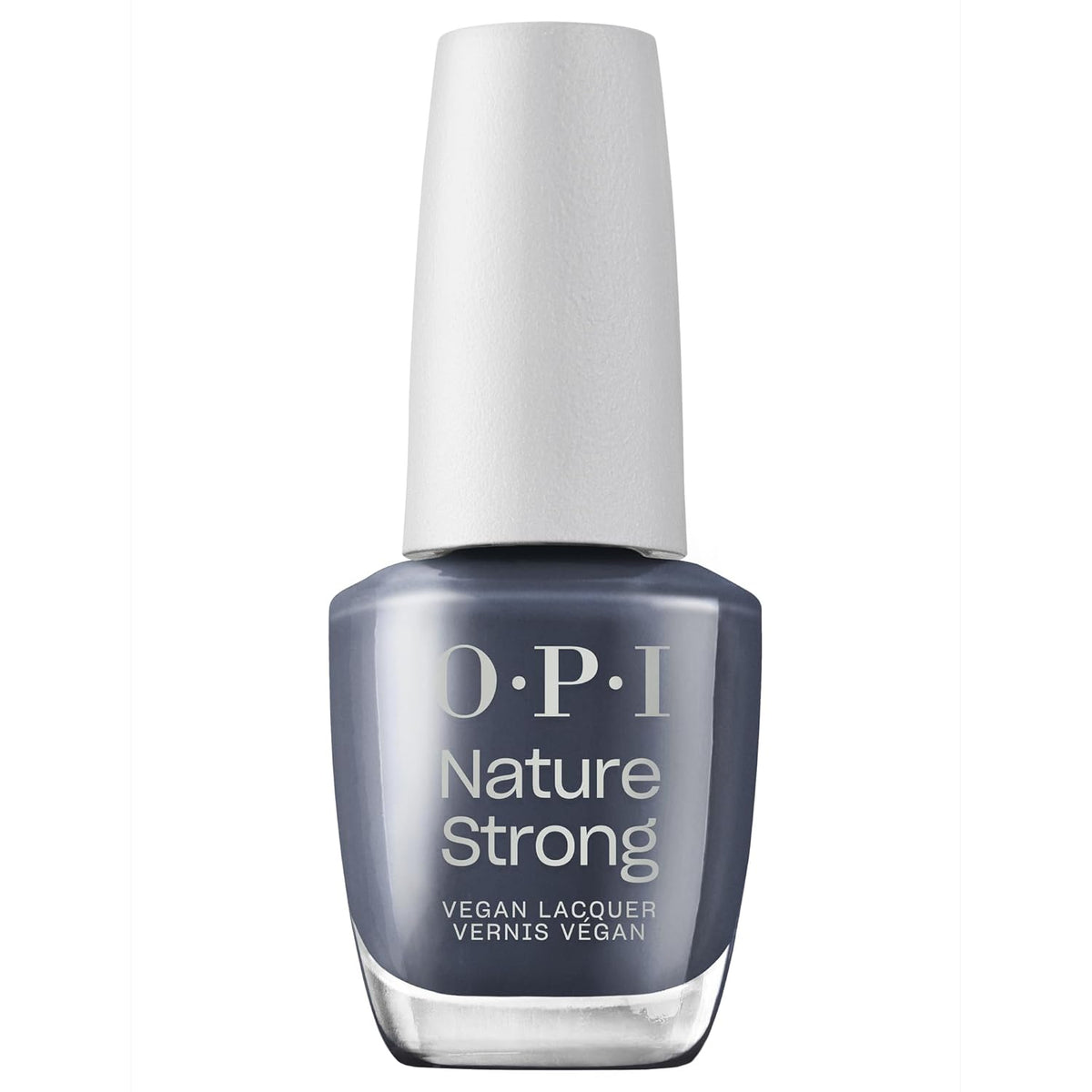 OPI Nature Strong White, Gray and Black Shades - long-lasting nail polish with an innovative vegan formula containing natural ingredients - for shiny nails