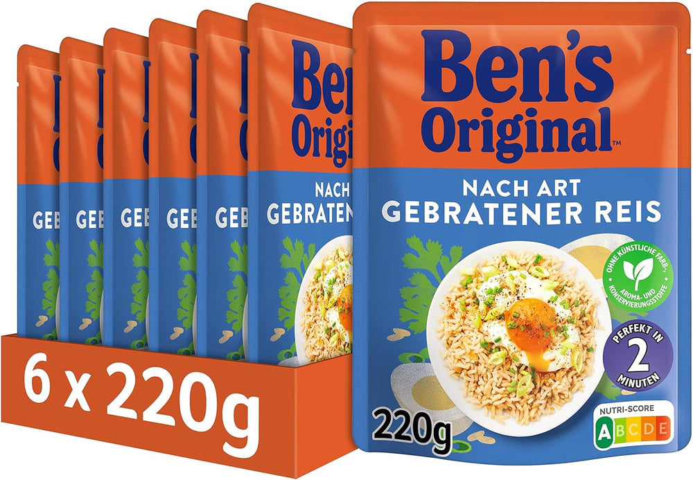 BEN'S ORIGINAL™ Express Basmati Rice 6 x 220g