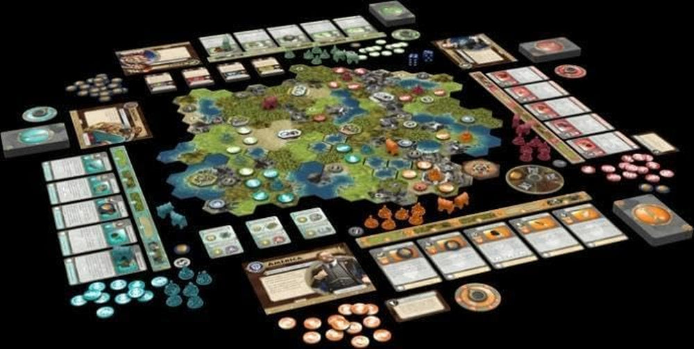 Fantasy Flight Games, Civilization: A New Age, Core Game, Expert Game, Board Game, 2-4 Players, Ages 14+, 120+ minutes, German