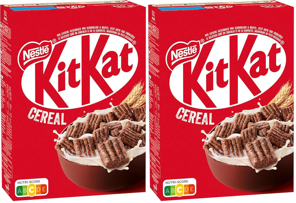 Nestlé Cereal, Crispy Breakfast Cereal with Typical Wafer and Delicious Chocolate, 1 Pack (1 x 330g)
