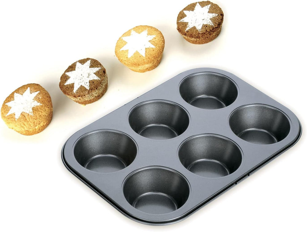 Backform, Schwarz, 26.5 X 18 X 3 Cm Baking molds and trays Naty Shop