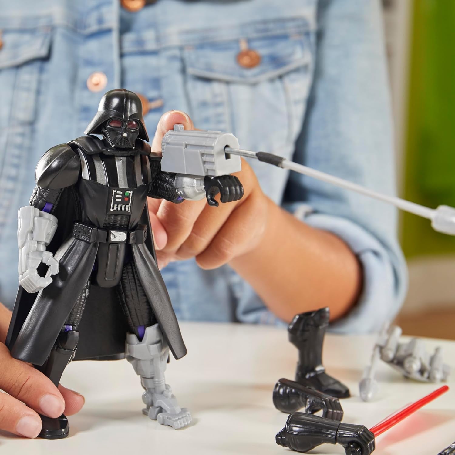 Star Wars Mixmashers Darth Vader Personalizabil Mix-And-Match Deluxe Action Figure & Accesorii Action figures Naty Shop