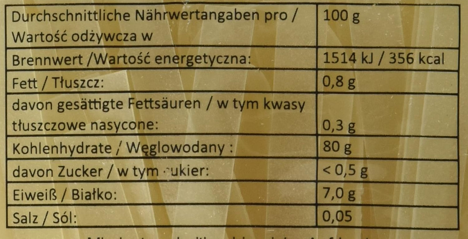 Rice Noodles - Thai, 10mm wide rice noodles, made from rice flour - 17 x 400g