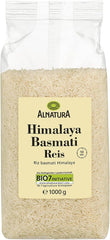 Organic Himalayan white Basmati rice, 1 kg