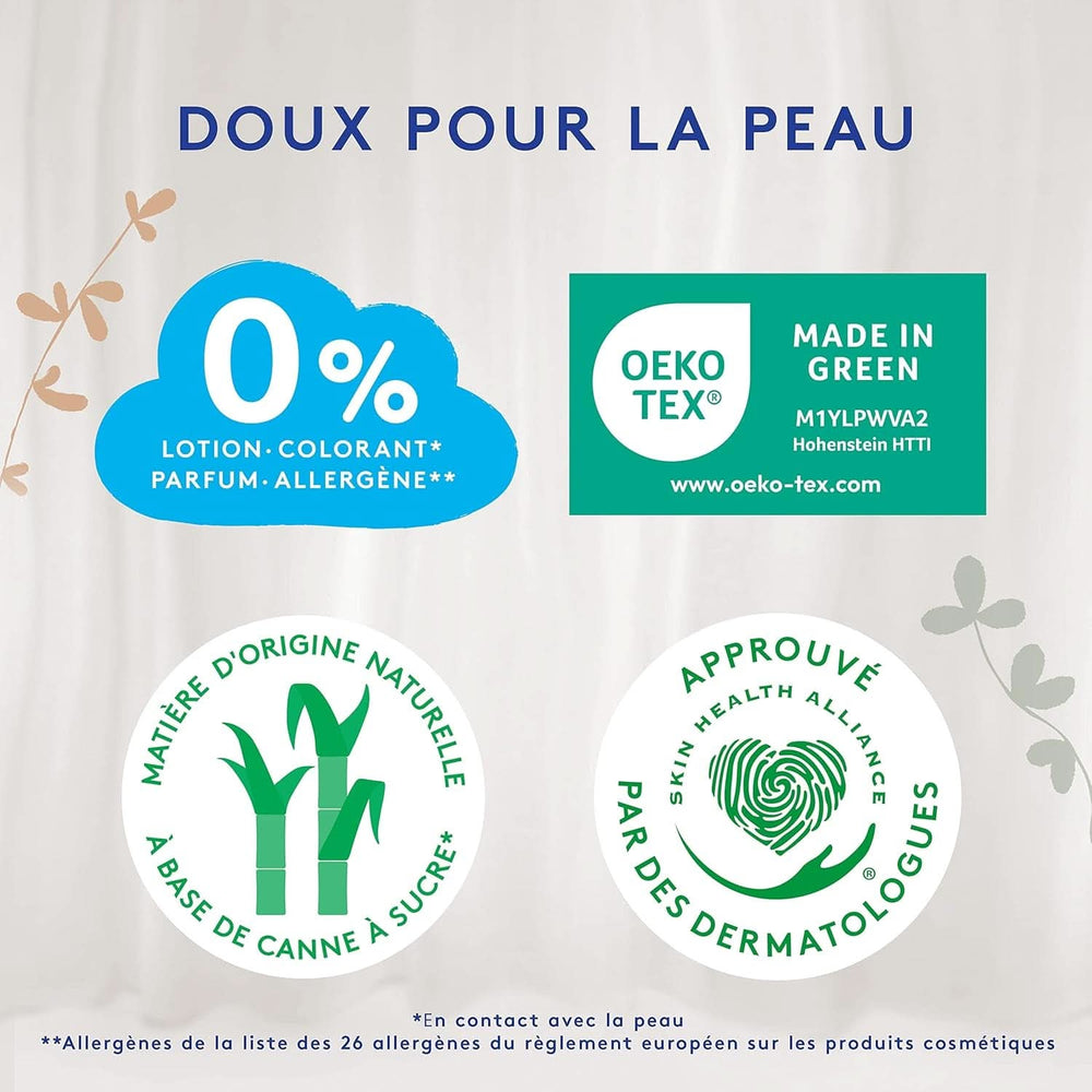 Lotus Baby, Douceur Naturelle, diapers, various sizes Mother and Child Naty Shop