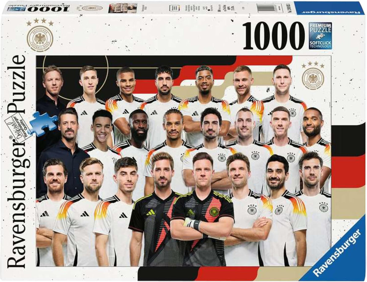 Ravensburger Puzzle 12001033 - Echipa Națională DFB 2024-1000 piese DFB Puzzle Pentru adulți și copii de la 14 ani Puzzle Naty Shop Titlu implicit