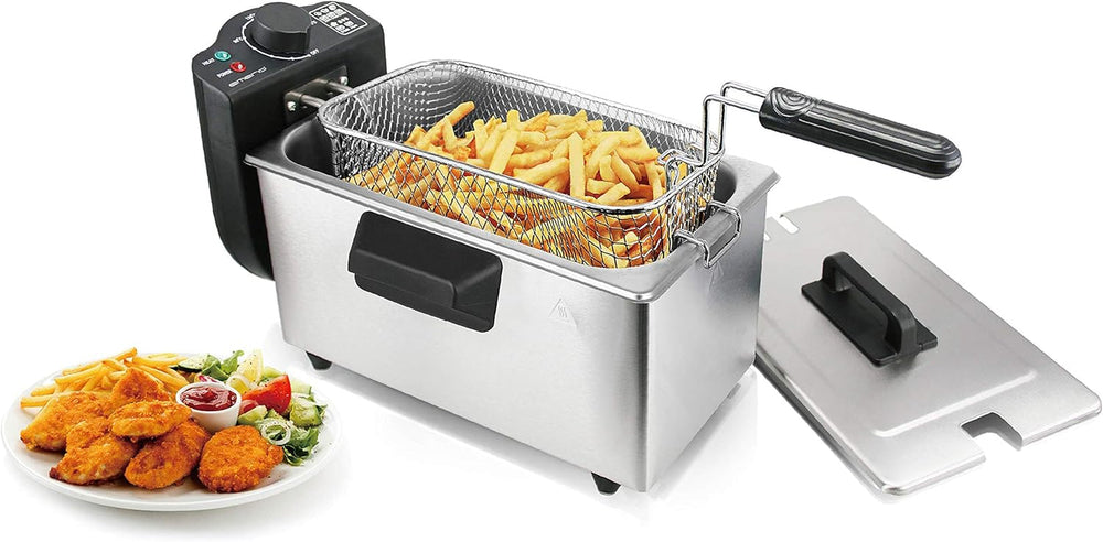 Oil fryer Emerio 3.0L with Cold Zone technology, 2000 W Appliances Naty Shop