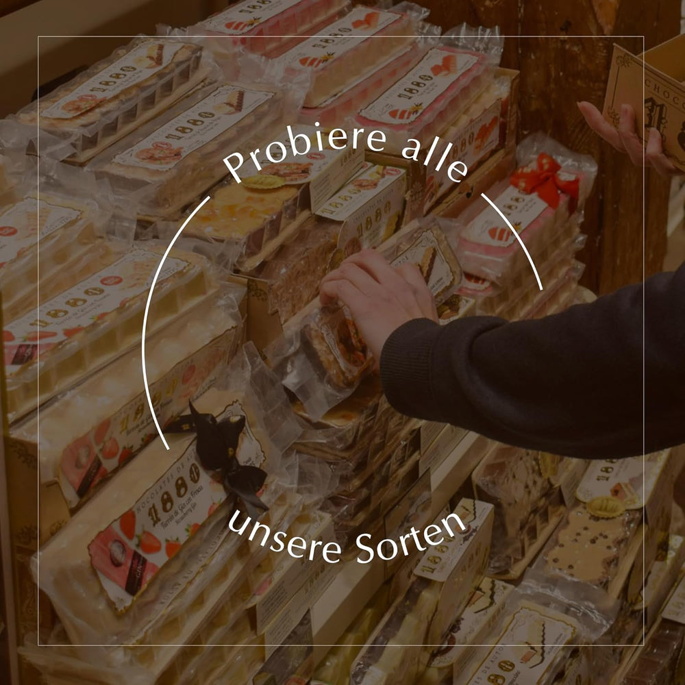 Artisanal chocolate pistachio turrón, 200g, creamy texture, superior quality, fine ingredients, authentic taste, the most expensive turrón in the world