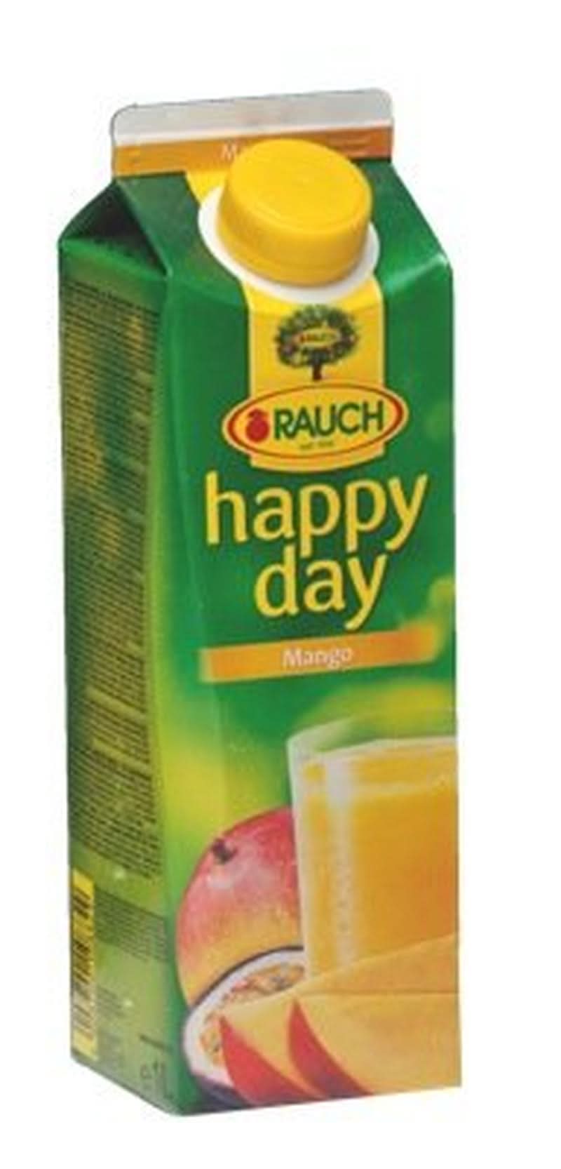 Rauch Happy Day Mango | Refined drink with passion fruit | A lot of vitamin C | 6 x 1 liter, Tetra Prisma Naty Shop 12 x 1 liter Mango