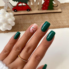 UV Nail Polish Semilac Hybrid 309 Pine Green 7ml Festive Wonder Colors Collection