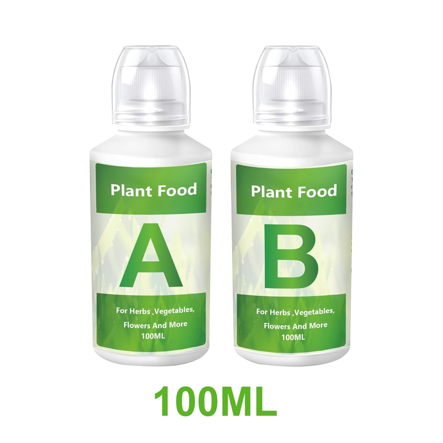2pcs Hydroponic Plant Fertilizer, Hydroponic Plant Nutrients, Hydroponic Fertilizer, Hydroponic Plant Nutrient Solution, A & B Hydroponic System Fertilizers