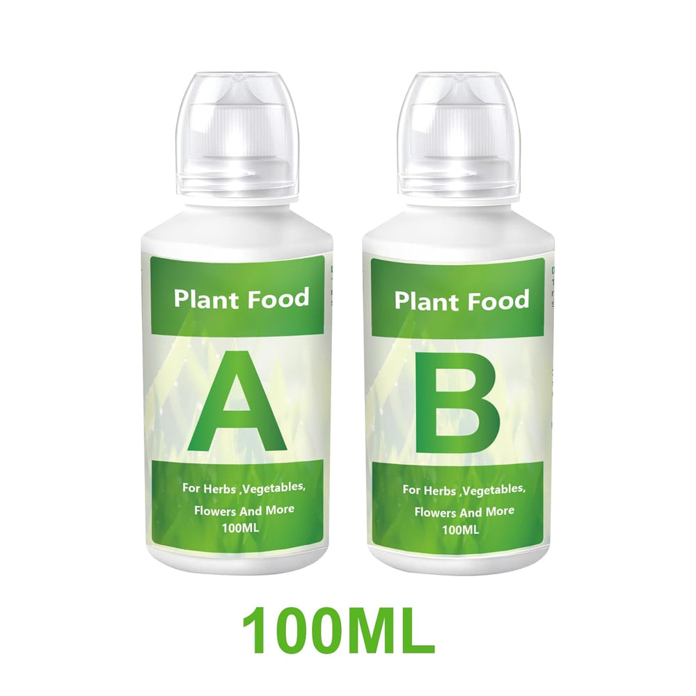 2pcs Hydroponic Plant Fertilizer, Hydroponic Plant Nutrients, Hydroponic Fertilizer, Hydroponic Plant Nutrient Solution, A & B Hydroponic System Fertilizers