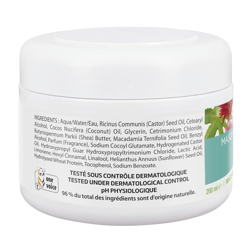 Mască Sublimateur à l'Huile de Ricin et Kératine Végétale 200 ml Masca de par Naty Shop