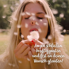 Die Stadtgärtner – 3X Wunscherfüller I Echte Pusteblume Im Glas I Ewig Haltbar I Perfekte Geschenkidee Für Jeden Anlass I Geschenke Für Frauen & Freundin