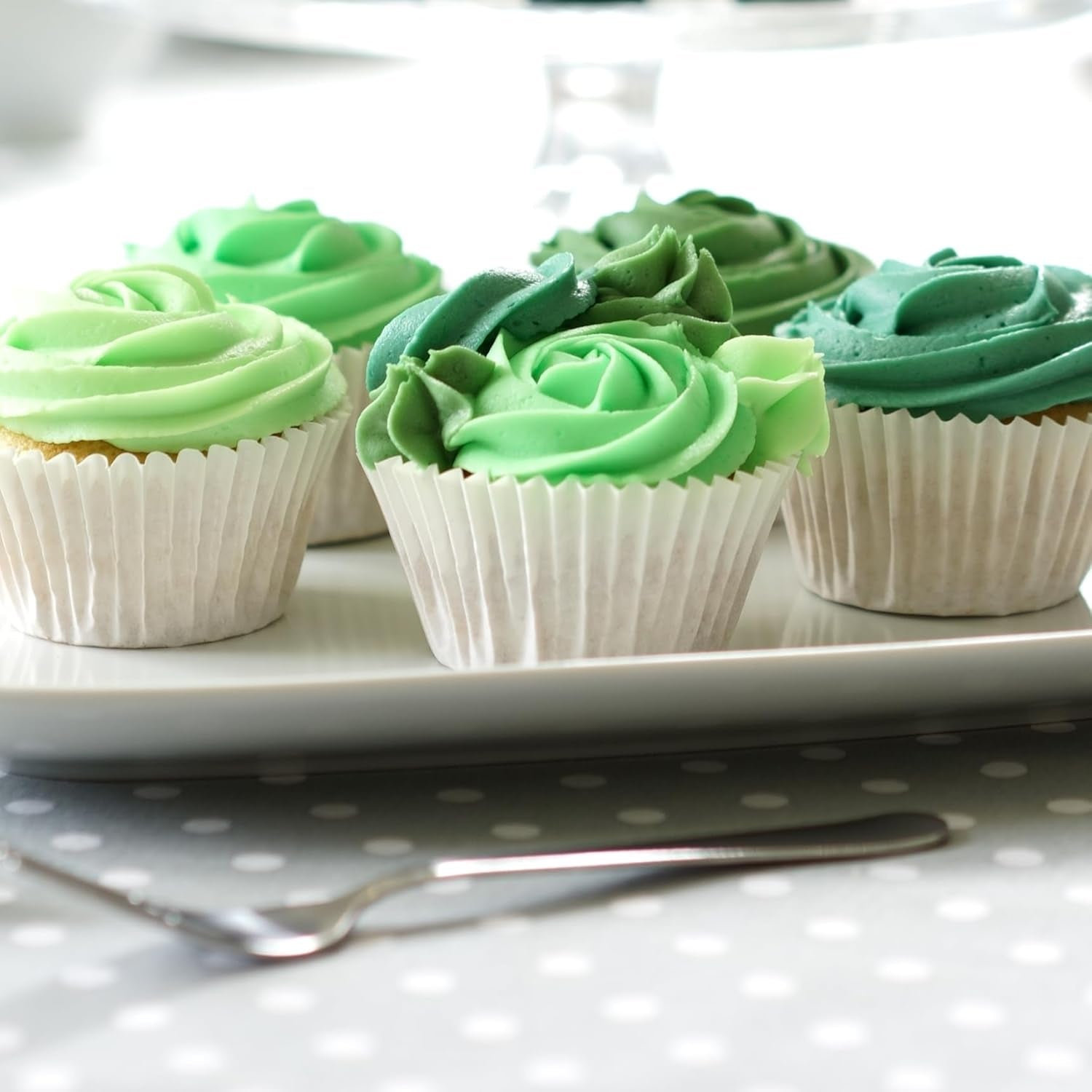 Coloranți alimentari Sugarflair pentru paste, verde, set de 4, coloranți alimentari pentru paste, fondant, marțipan, pastă de zahăr, cremă de unt și multe altele: verde ilex, verde primăvară, verde molid, verde petrecere - set de 4
