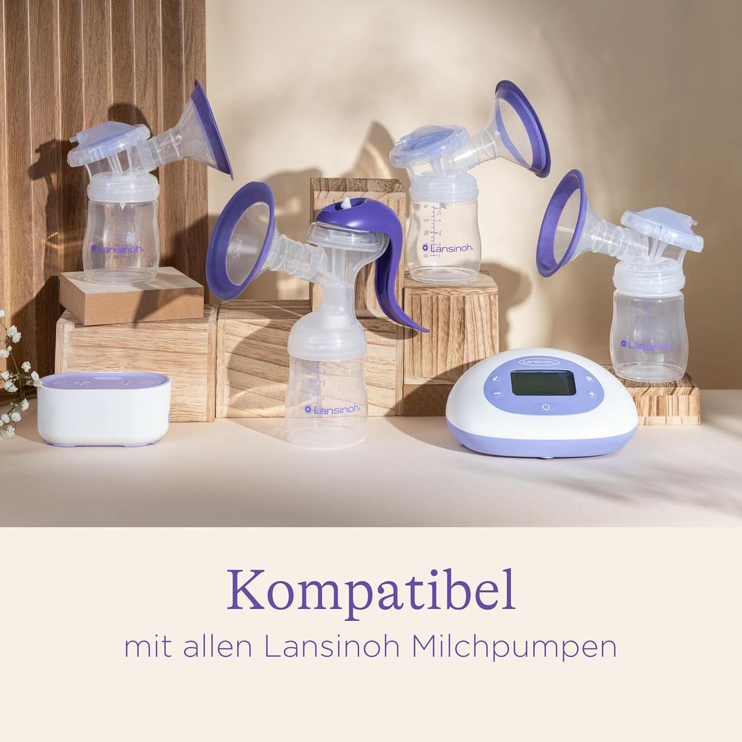Lansinoh breast pumps with suction accessories - size S (21 mm), 2 pieces Food and Breastfeeding Accessories Bebe Naty Shop