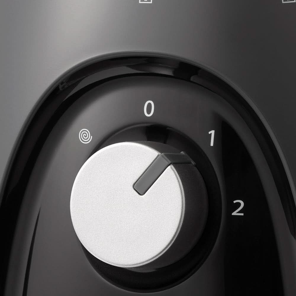 Russell Hobbs Food Processor [Blender/Vegetable Chopper/Table Blender/Chopper/Blender] Food Processor (Kneading, Mixing and Slicing), Matte Charcoal Kitchen Naty Shop