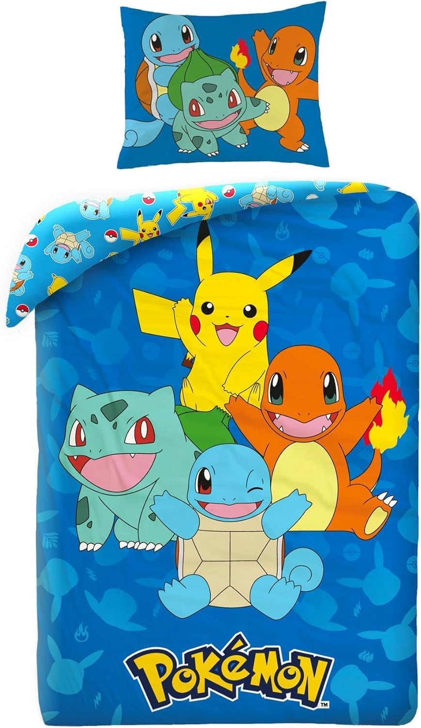 Bedding set for children, Pokemon, microfiber Bedding - children Naty Shop Default Title