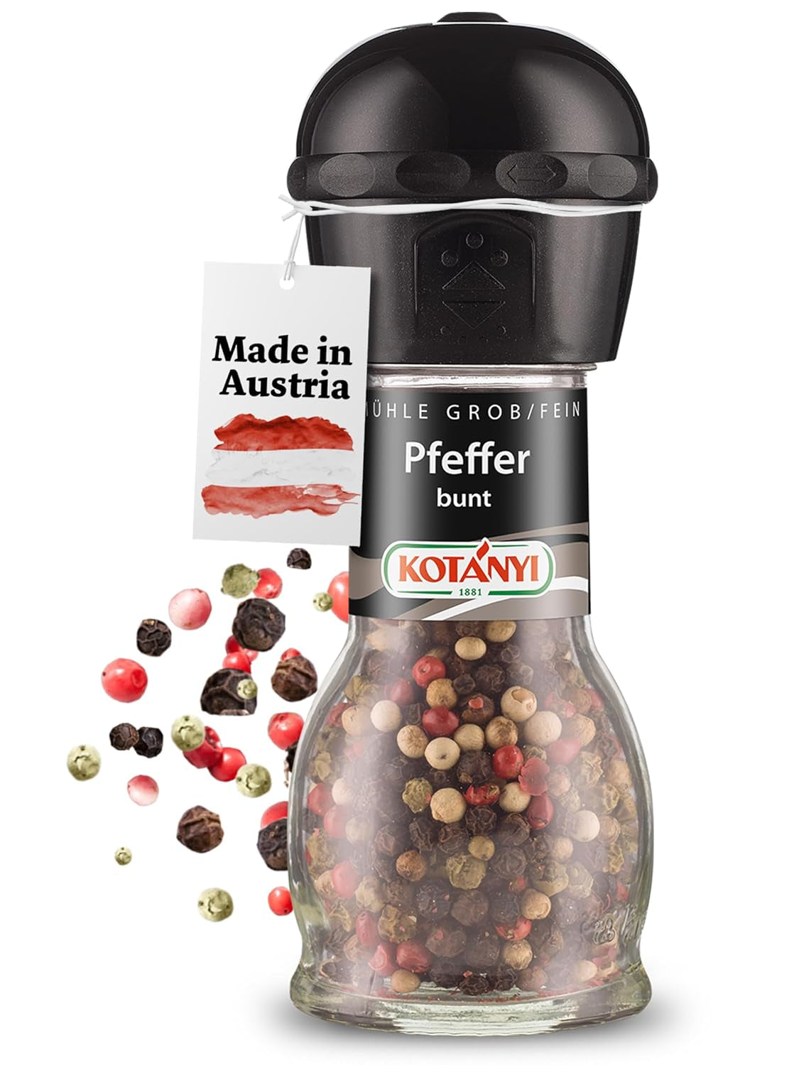 Kotanyi Pfeffer Mühle, bun (1 x 35 g)