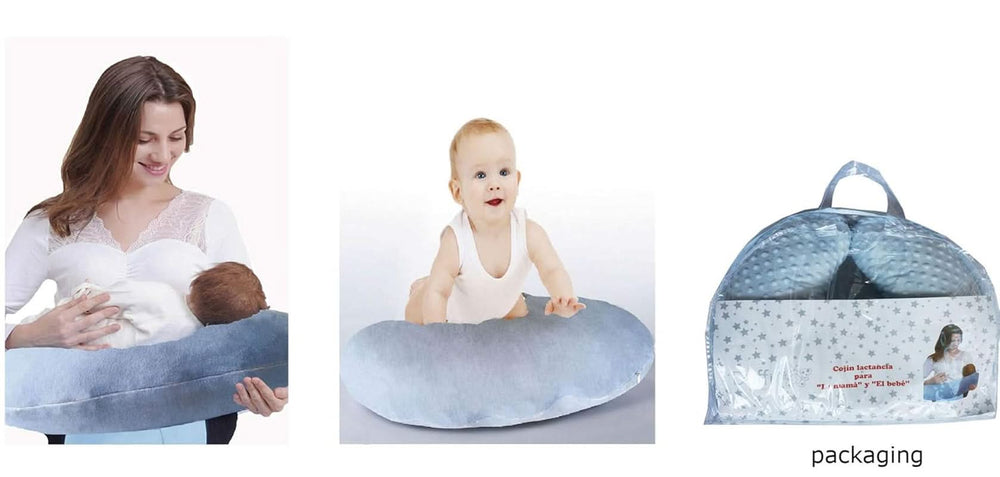 Nursing pillow, cover and filling, 50 X 60 cm Accessories Food and Breastfeeding Bebe Naty Shop