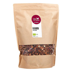 Teeverliebt - Ceai de fructe vrac Amestec pentru șemineu 1000 G I Amestec de ceai cu aromă de Crăciun și fructe de iarnă I Bio 1 Kg